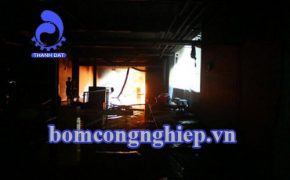 Tiếp tục cháy chung cư Carina do máy bơm nước phát nổ