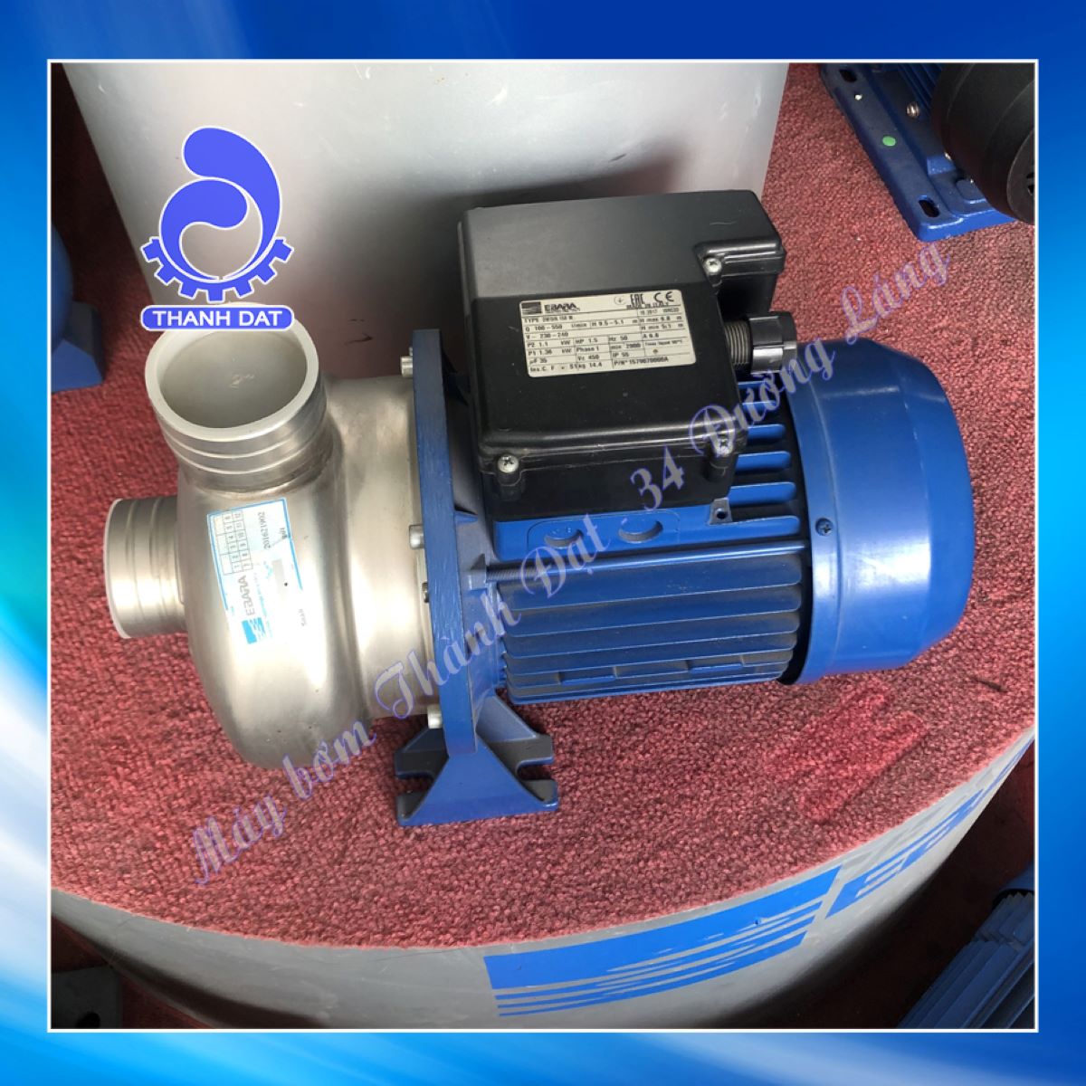 Bảng báo giá máy bơm đầu inox Ebara
