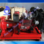 Máy bơm chữa cháy diesel Weifang đầu bơm Inter CA50-250A 30HP 22KW
