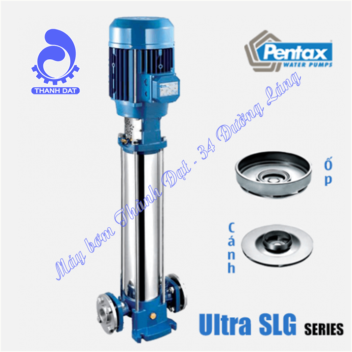 Bơm trục đứng Pentax Ultra SLG