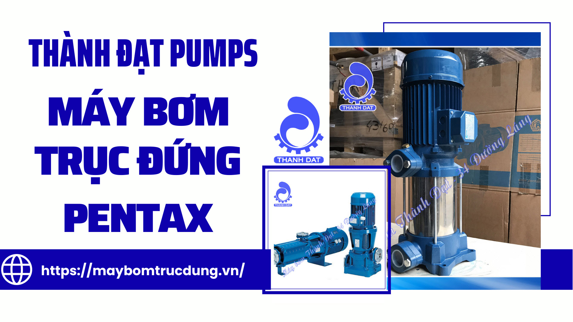 Máy bơm trục đứng Pentax Ultra SV