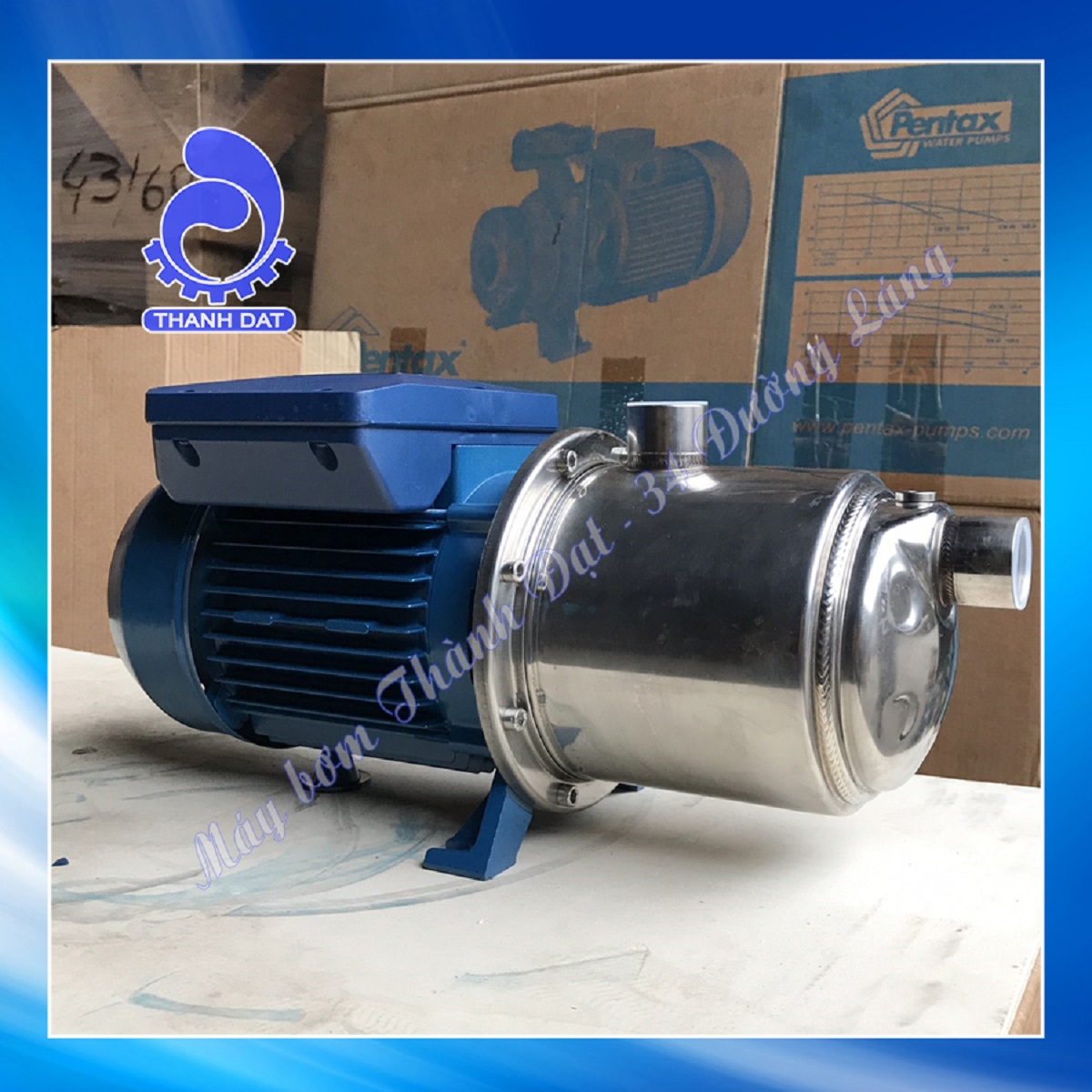 Máy bơm đầu Inox Pentax