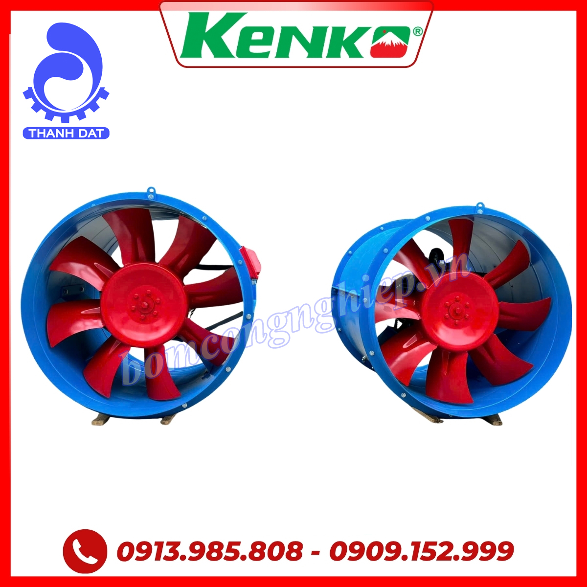 Quạt hướng trục hút khói là gì