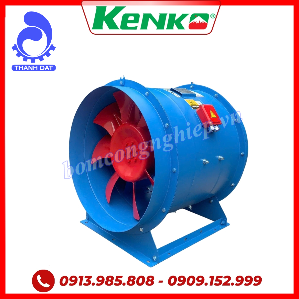 Quạt hướng trục hút khói là gì