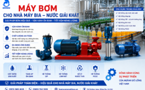 Máy bơm cho nhà máy bia – nước giải khát