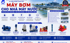 Máy bơm cho nhà máy nước