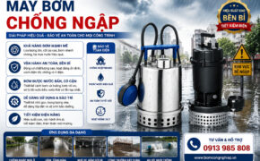 Máy bơm chống ngập là gì?