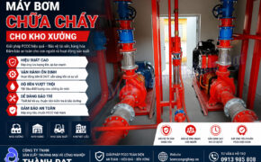Máy bơm chữa cháy cho kho xưởng