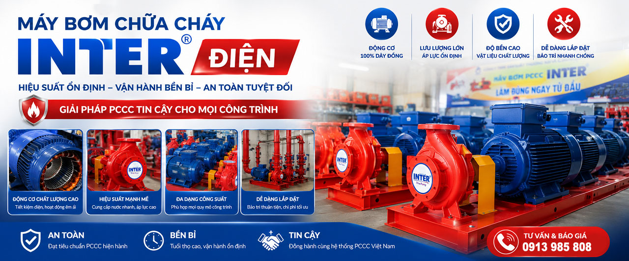 Máy bơm chữa cháy điện