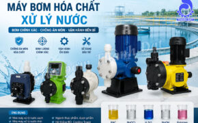 Máy bơm hóa chất xử lý nước