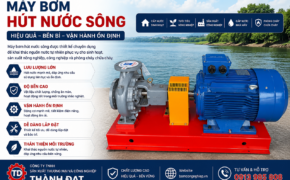 Máy bơm hút nước sông