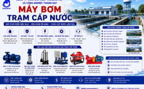 Máy bơm cho trạm cấp nước