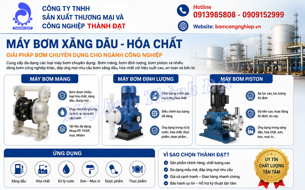 Máy bơm xăng dầu là gì